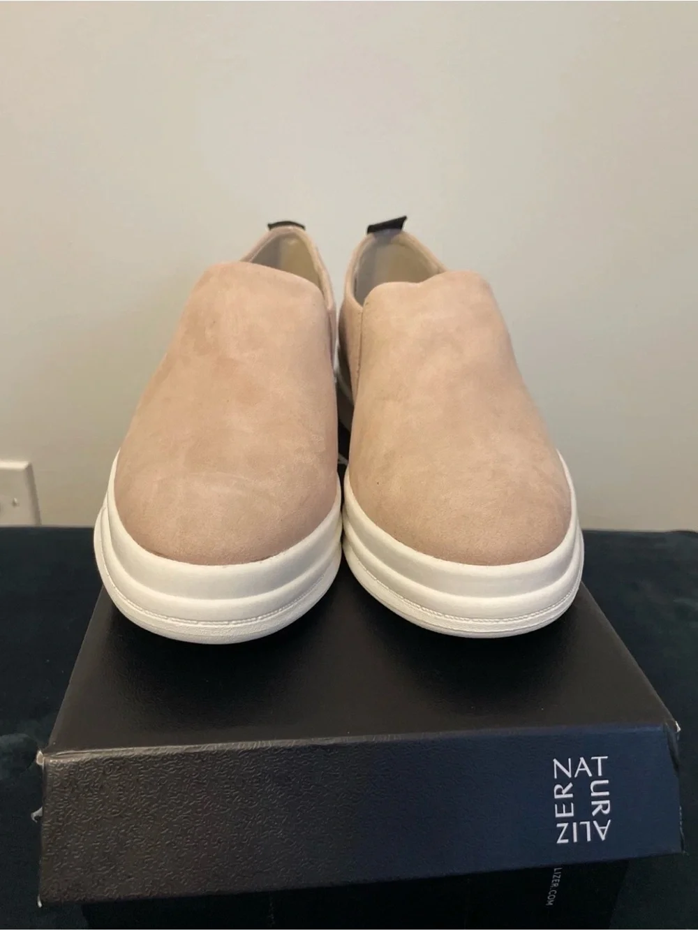 Naturalizer Womens YOLA Vintage Mauve Pebble Leather 7 M -  NEW